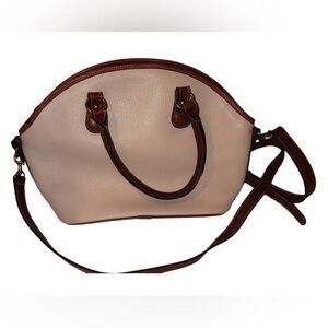 Vintage Coach Sheridan White Pebble Leather Crossbody